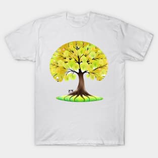 SunnyBlossom the Radiant Arboreal Spirit T-Shirt